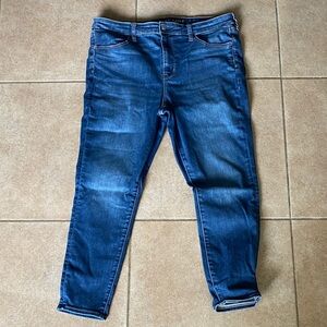 American Eagle Outfitters Dark Blue Skinny Jeans